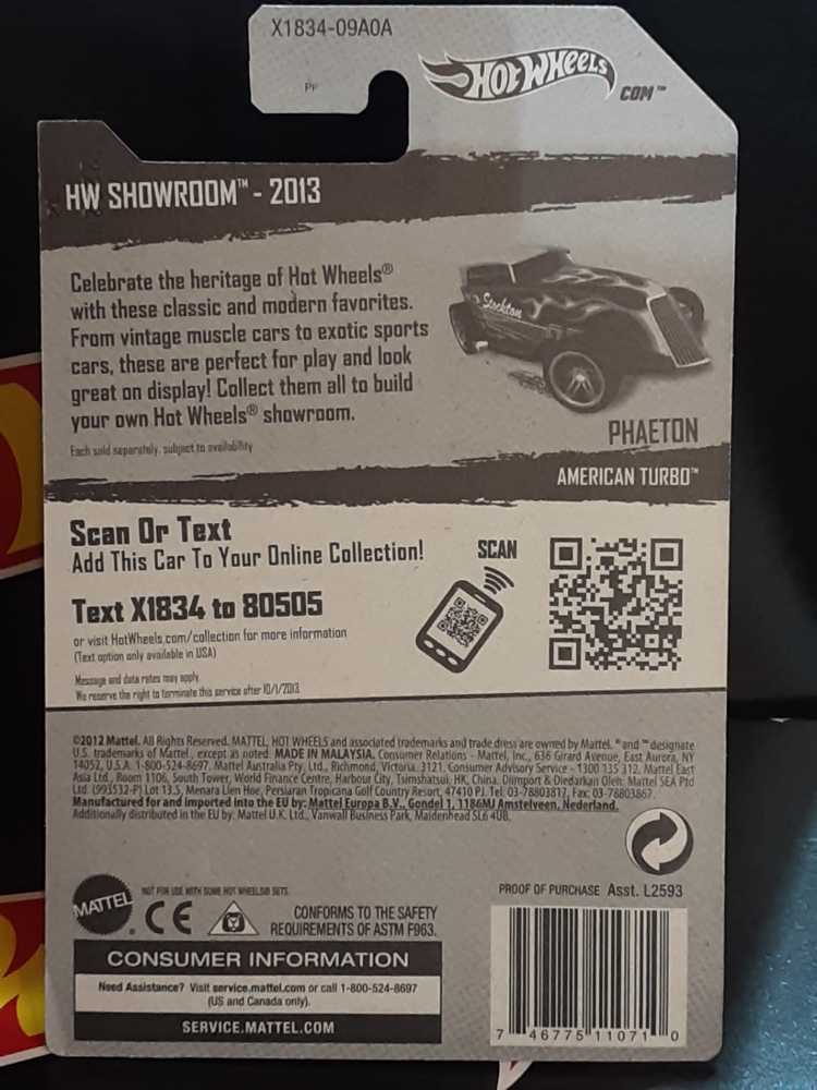 Phaeton - American Turbo toy car collectible - Main Image 2