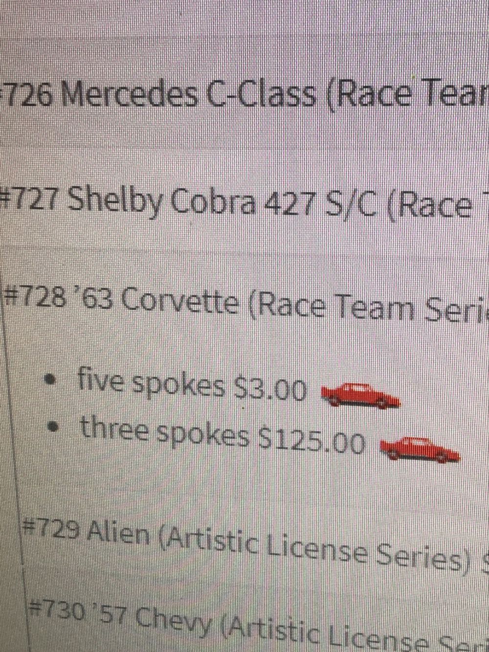 ’63 Corvette - Blue - Race Team Series IV toy car collectible - Main Image 3