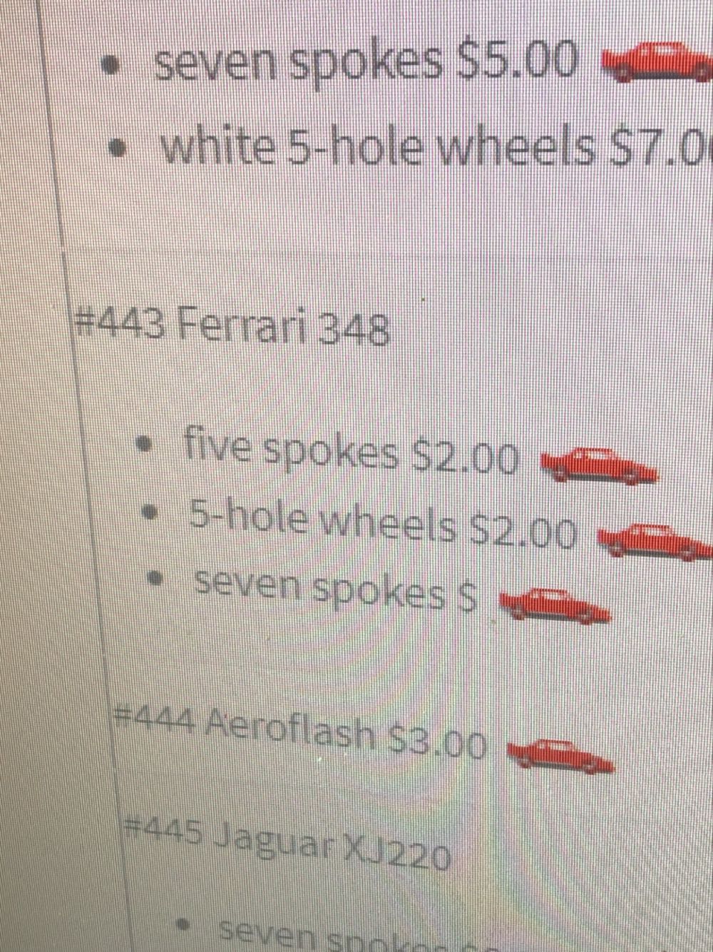 Ferrari 348 - Black - 1996 Mainline Cars toy car collectible - Main Image 3