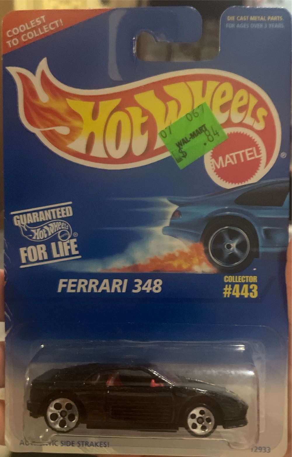 Ferrari 348 - Black - 1996 Mainline Cars toy car collectible - Main Image 4
