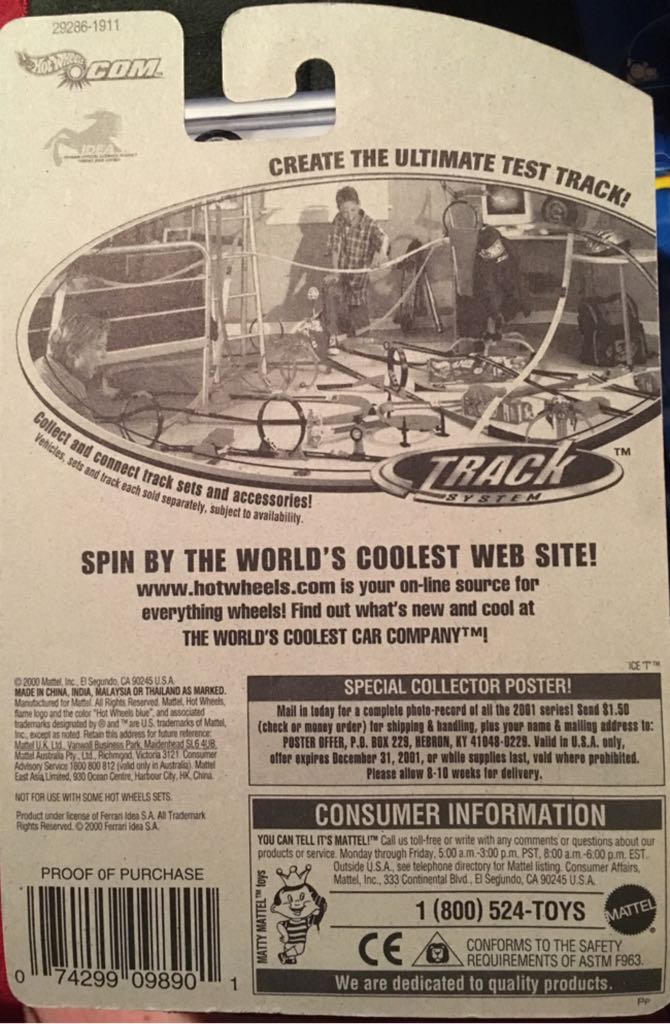 Ferrari F355 Spider - 2000 Mainline toy car collectible - Main Image 2