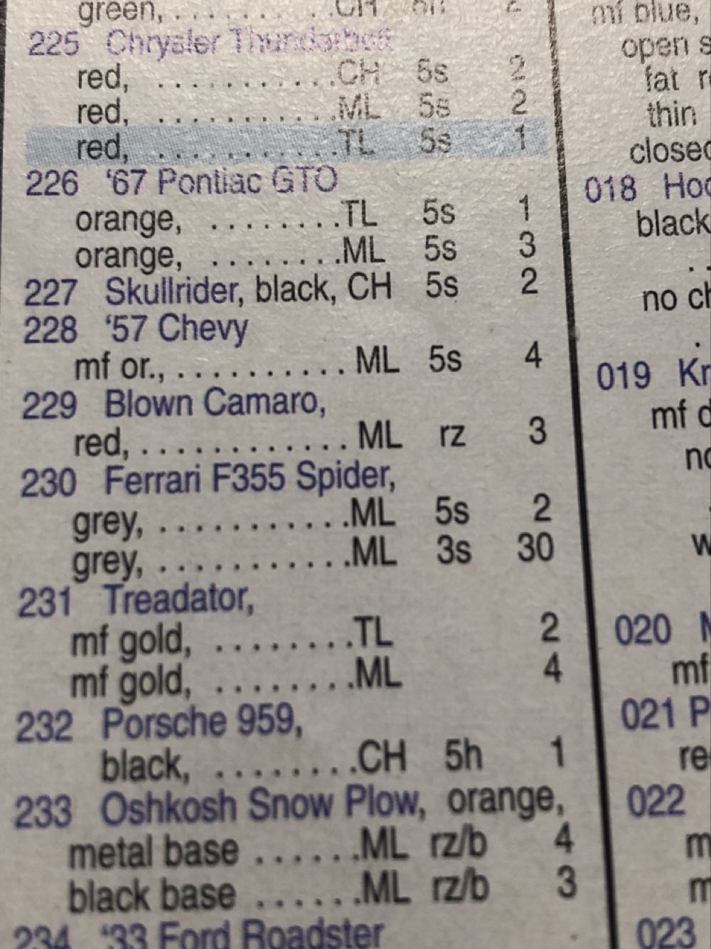 Ferrari F355 Spider - 2000 Mainline toy car collectible - Main Image 4