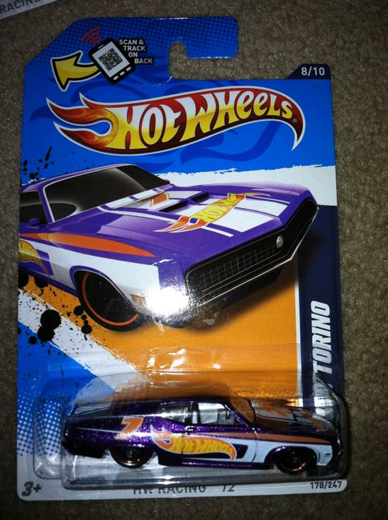 1970 Ford Torino - HW Racing toy car collectible - Main Image 2