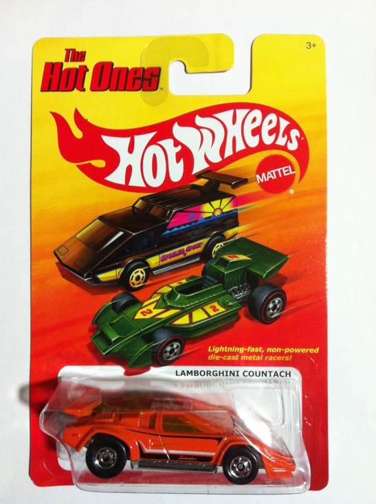 Lamborghini Countach - The Hot Ones toy car collectible - Main Image 1