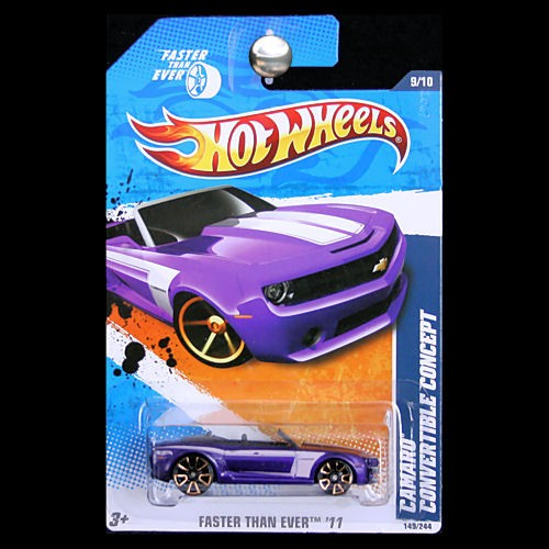 Camaro Convertible Concept - Hot Wheels Gift Pack 9-Pack toy car collectible - Main Image 2
