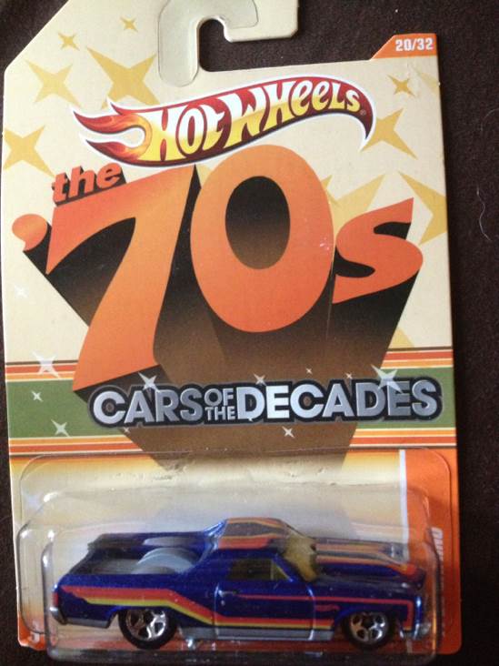 ’71 El Camino - Cars Of The Decades 70’s toy car collectible - Main Image 1