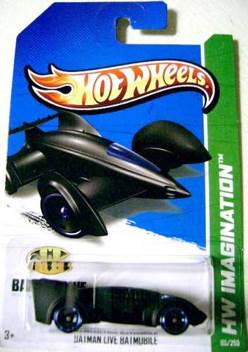 Batman Live Batmobile - 2013 - HW Imagination - Batman toy car collectible - Main Image 2