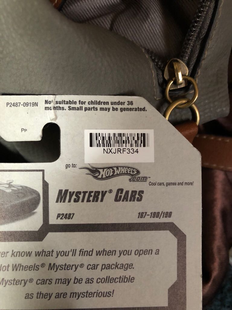 Mystery - 07 Mystery Cars toy car collectible - Main Image 2