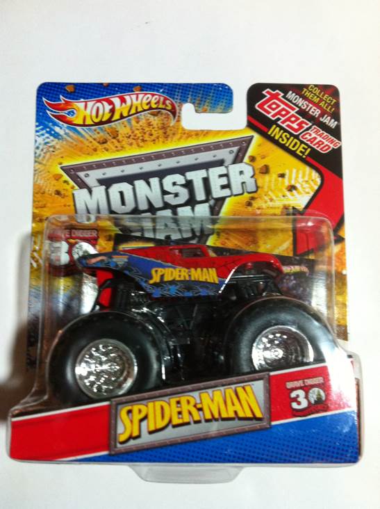 Spider-Man - Monster Jam toy car collectible - Main Image 1