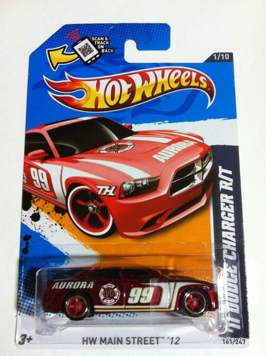 Dodge 11 Charger R/T - 2012 Super Treasure Hunt Series toy car collectible - Main Image 1