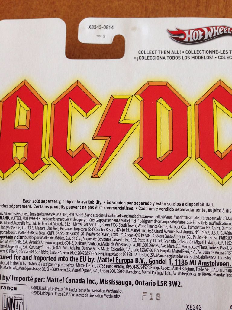 AC/DC Rig - Acdc toy car collectible - Main Image 2