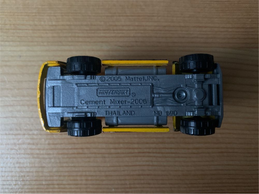 Cement Mixer 2006 - MBX Construction toy car collectible - Main Image 3