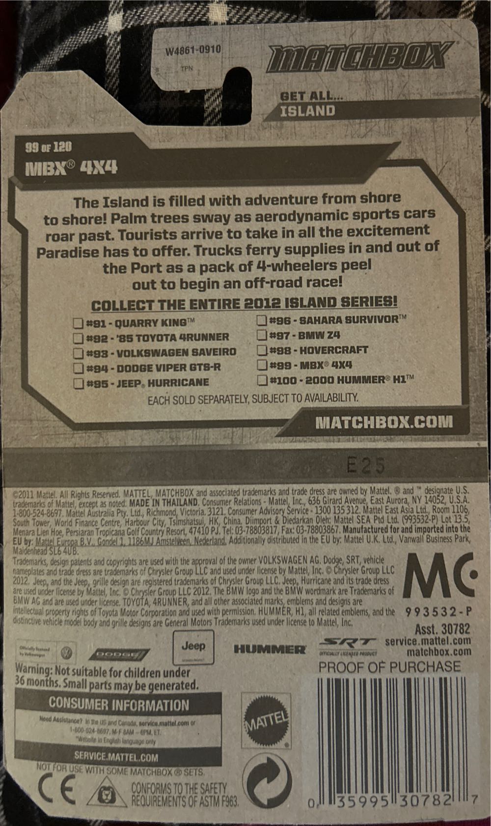 MBX 4x4 (G) - MBX Island toy car collectible - Main Image 2