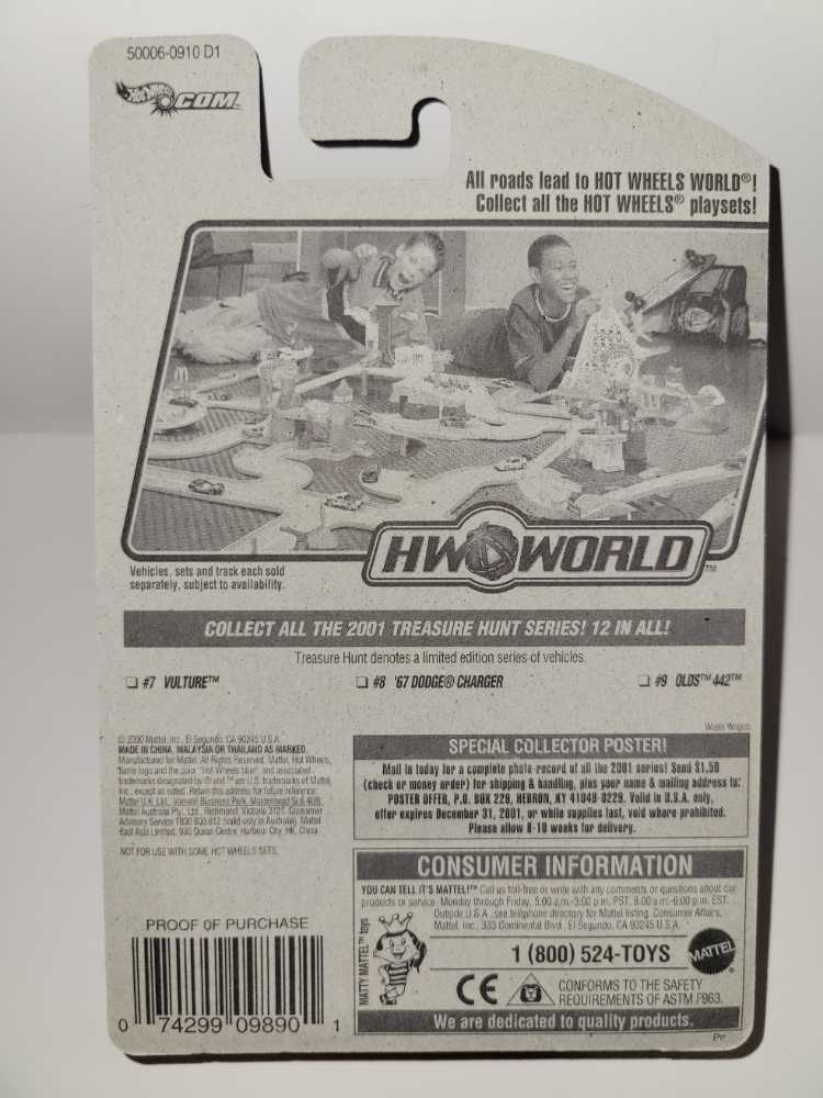 Vulture - 2001 Treasure Hunt toy car collectible - Main Image 4