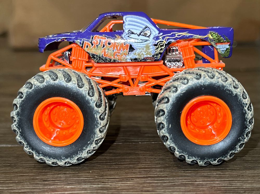 Storm Damage - Monster Jam toy car collectible - Main Image 3