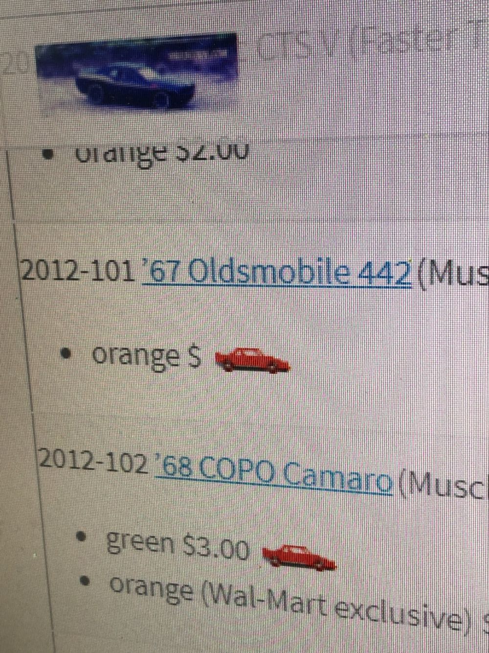 Oldsmobile 442 (1967) - Muscle Mania - GM ’12 toy car collectible - Main Image 3