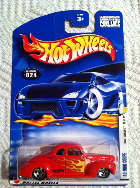’40 Ford Coupe - 2002 HW First Editions toy car collectible - Main Image 1