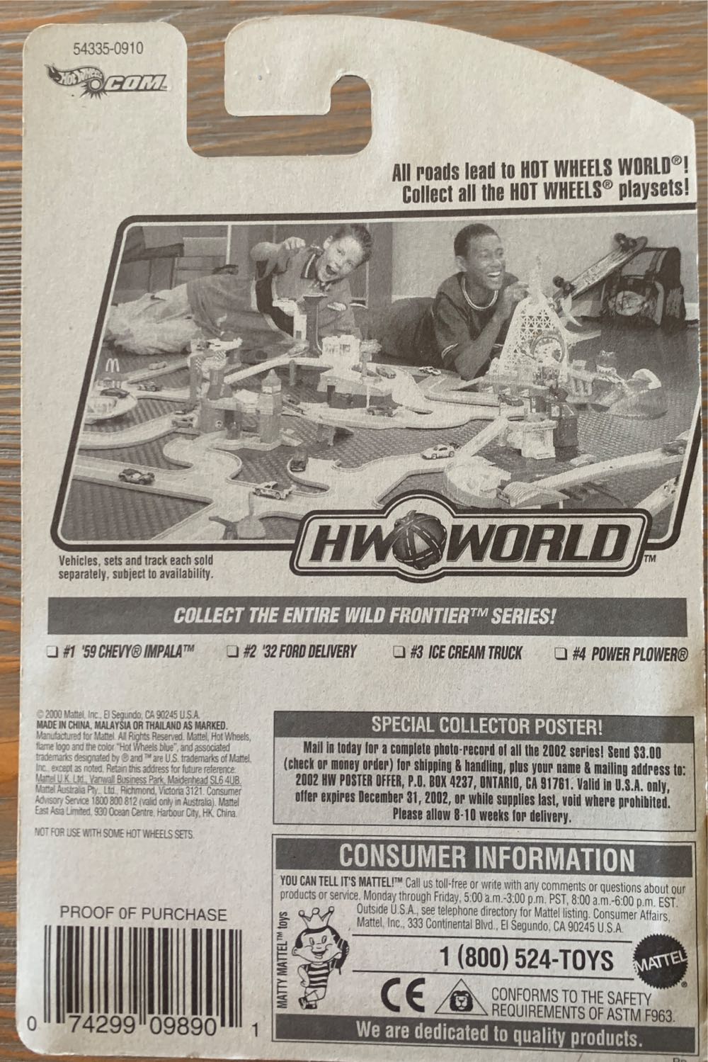 Ice Cream Truck - Wild Frontier Series toy car collectible - Main Image 4