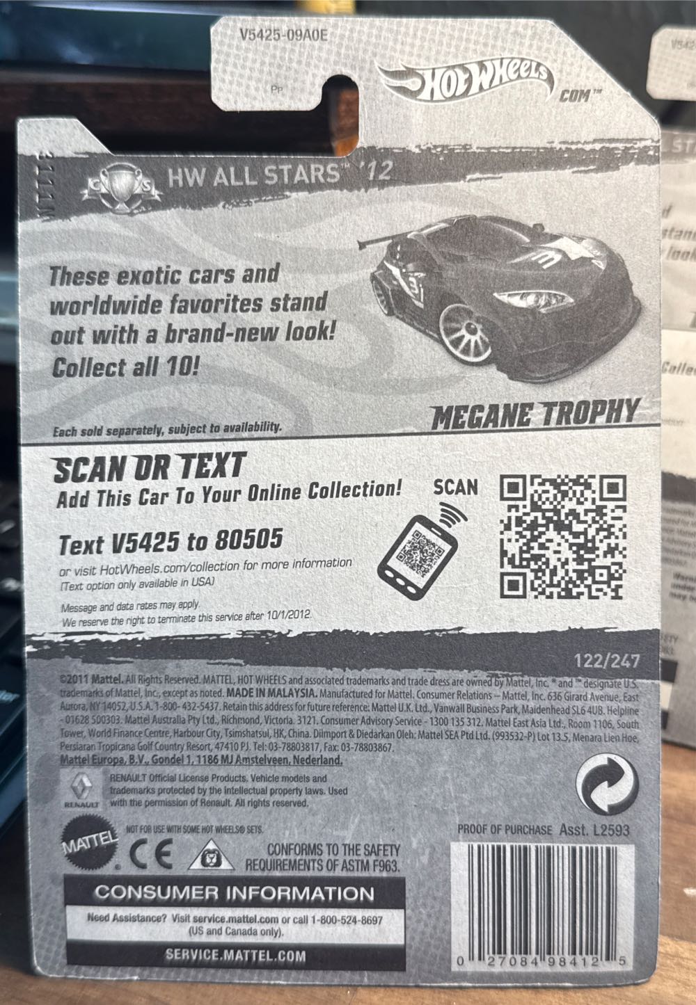 Megane Trophy 12 - 2/10 toy car collectible - Main Image 3