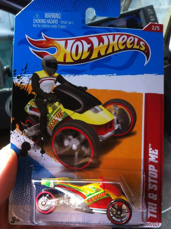Try & Stop Me - 2012 Thrill Racers - Beach toy car collectible - Main Image 1
