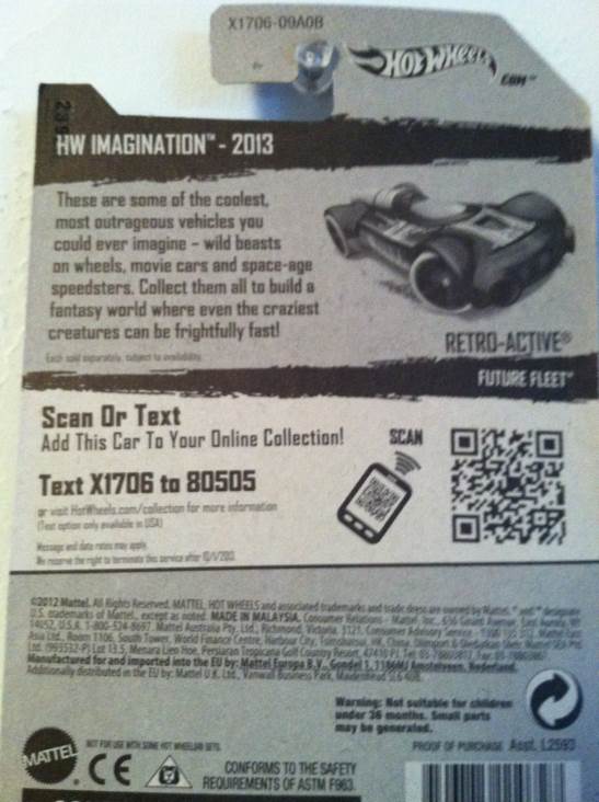 Retro-Active - HW Imagination 2013 toy car collectible - Main Image 2