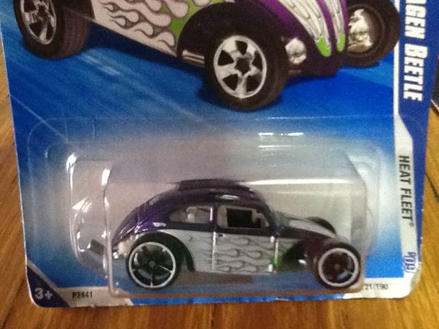 Custon Volkswagen Beetle - Heat Fleet ’09 toy car collectible - Main Image 2