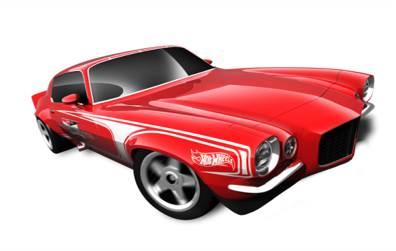 ’70 Camaro Road Race - HW Performance ’12 toy car collectible - Main Image 2