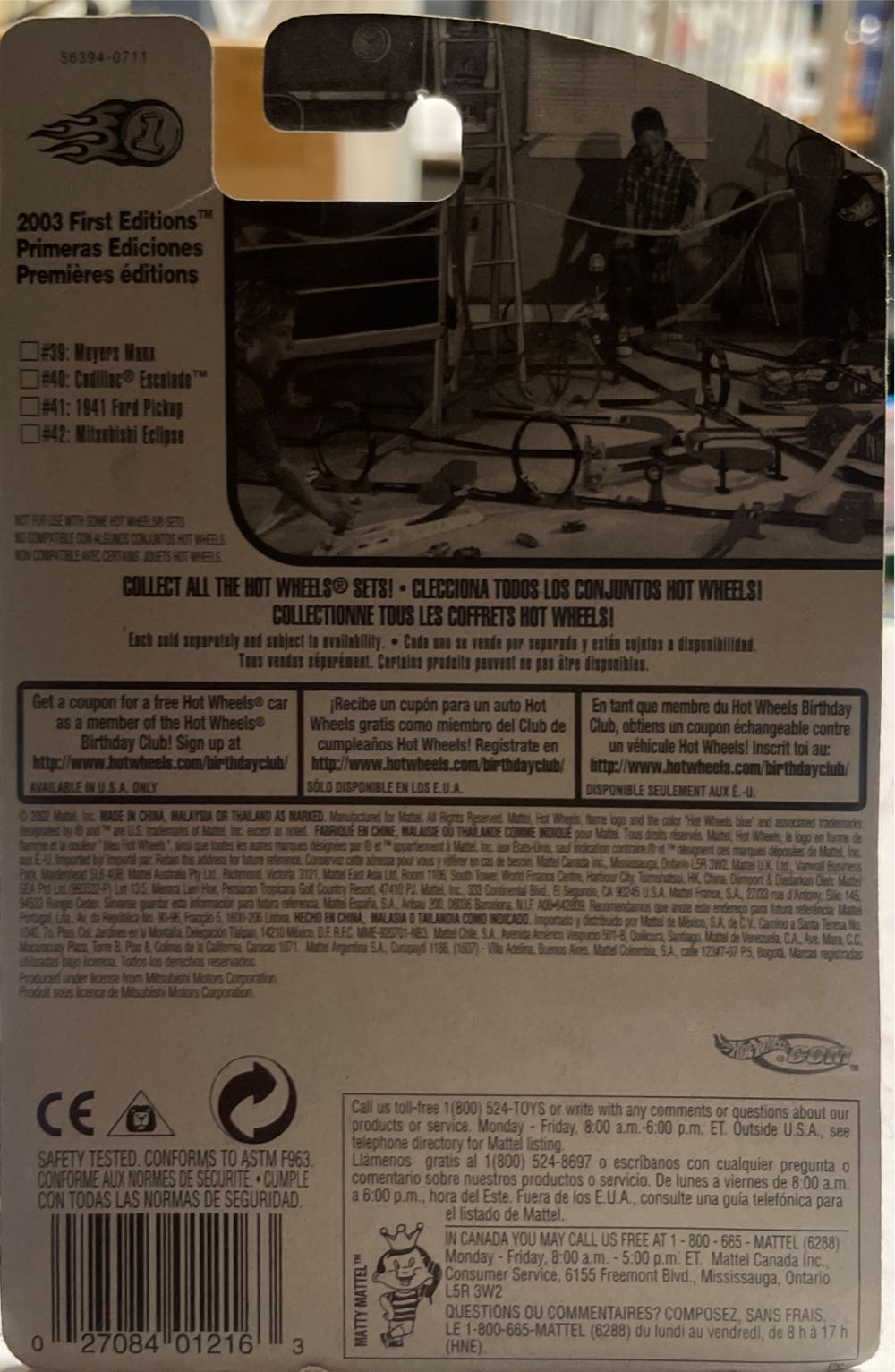 054 - Mitsubishi Eclipse - 2003 First Editions toy car collectible - Main Image 2