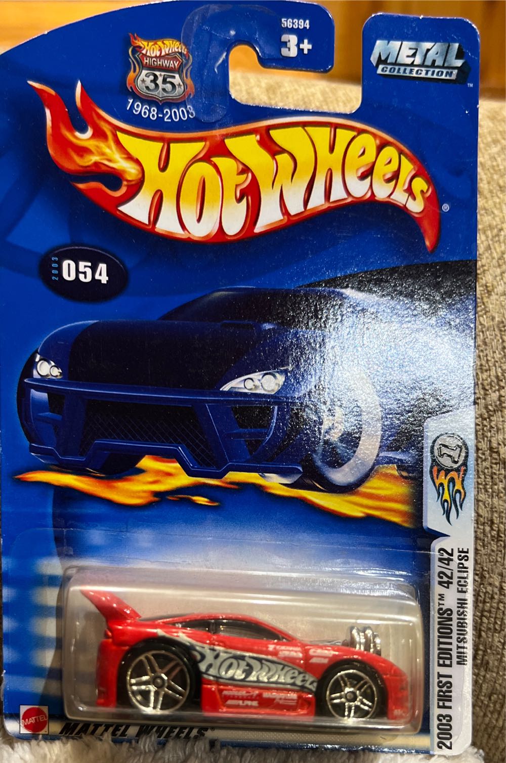 054 - Mitsubishi Eclipse - 2003 First Editions toy car collectible - Main Image 4