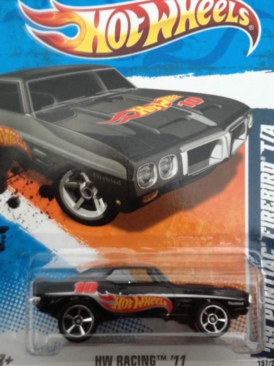 Pontiac Firebird T/A ‘69 - HW Racing 11 toy car collectible - Main Image 2