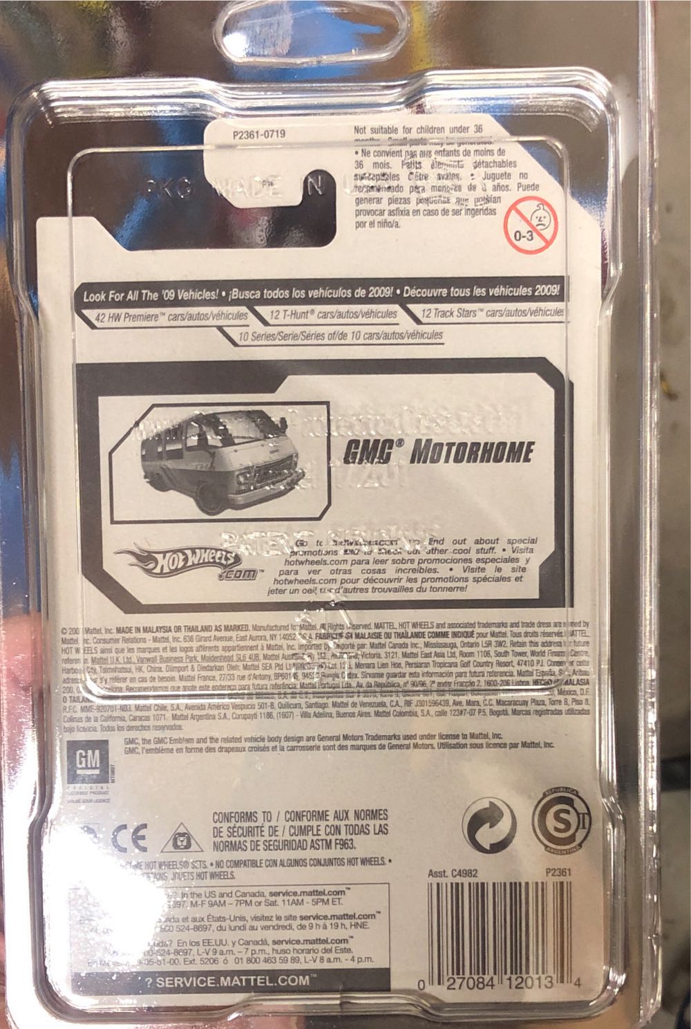 Gmc Motorhome TH - ’09 Treasure Hunt toy car collectible - Main Image 2