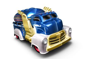 Fast Gassin - HW City Works ’12 toy car collectible - Main Image 2