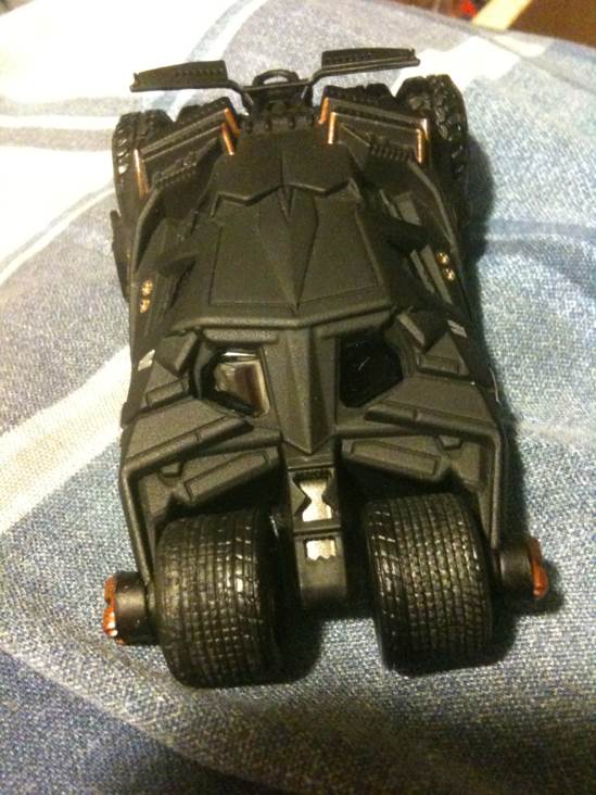 Tumbler - Hot Wheels Batman toy car collectible - Main Image 2