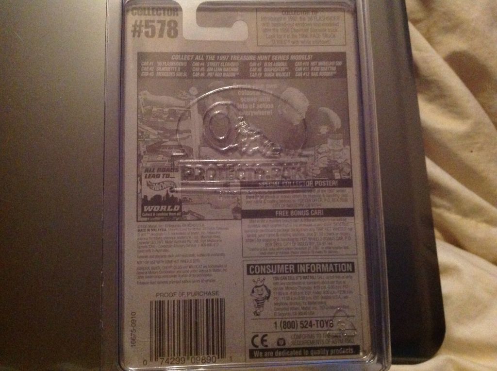 ’56 Flashsider - 1997 Treasure Hunt Series toy car collectible - Main Image 2