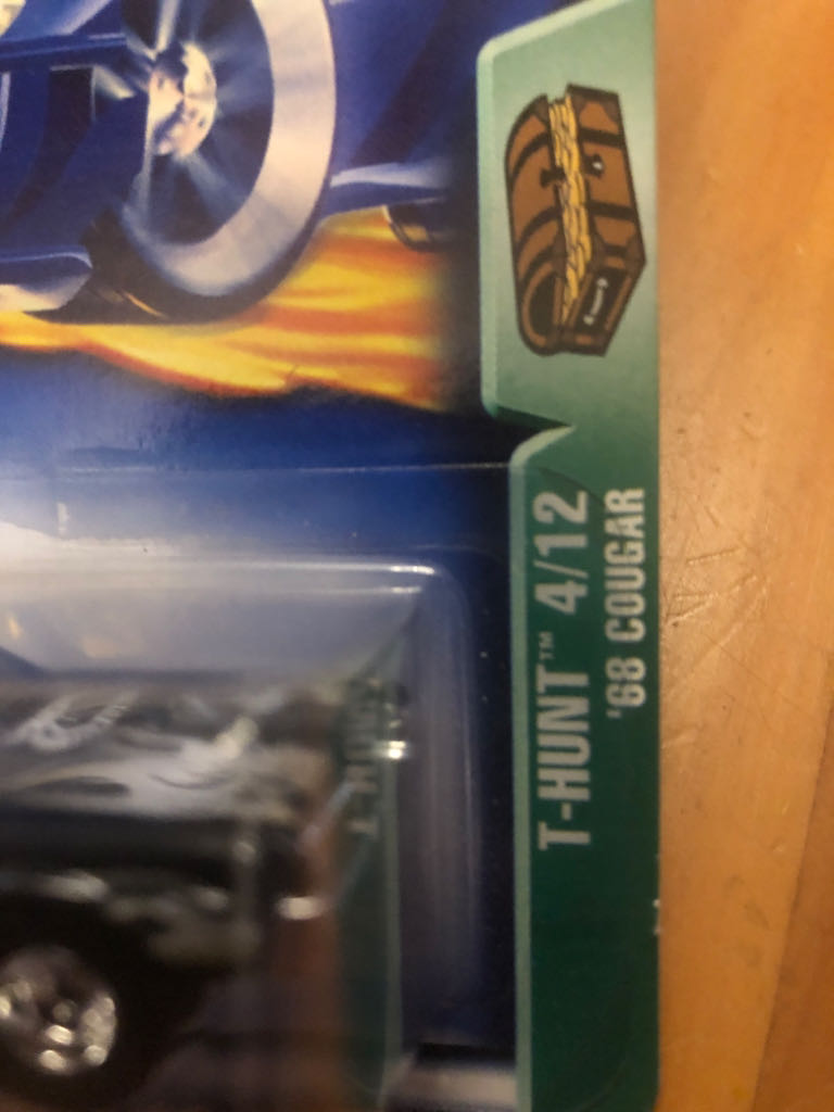 ’68 Cougar - 2003 Treasure Hunt Series toy car collectible - Main Image 2