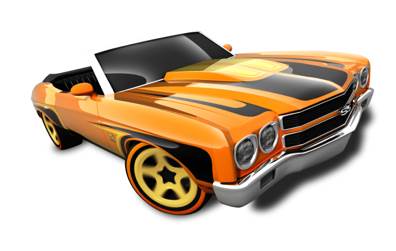 Z..70 Chevy Chevelle Convertible TH - Treasure Hunts ’12 toy car collectible - Main Image 2