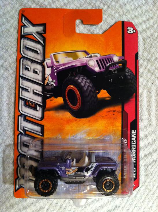 Matchbox Jeep Hurricane - MBX Island toy car collectible - Main Image 1