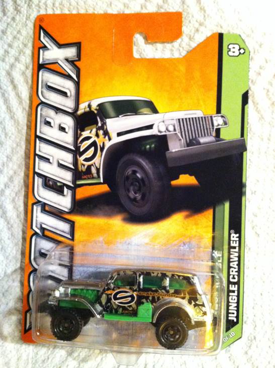 Matchbox Jungle Crawler - MBX Jungle toy car collectible - Main Image 1