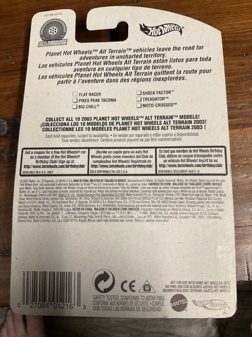 Big Chill - Alt Terrain Series toy car collectible - Main Image 3