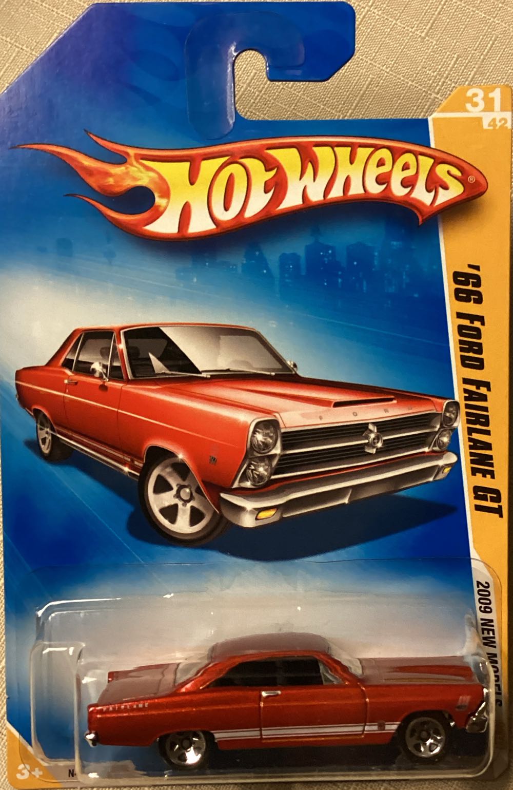 Ford Fairlane GT ‘66 Teal N4034-0919L - 2009 New Models toy car collectible - Main Image 3