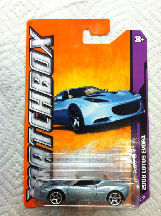 Matchbox 2008 Lotus Evora - Beach toy car collectible - Main Image 1