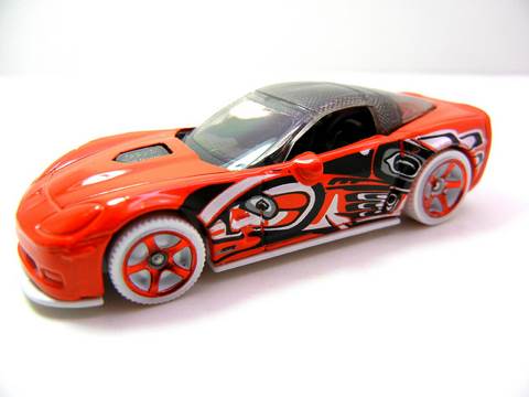 Matchbox 2008 Chevy Corvette ZR1 - Mbx Mountain toy car collectible - Main Image 2