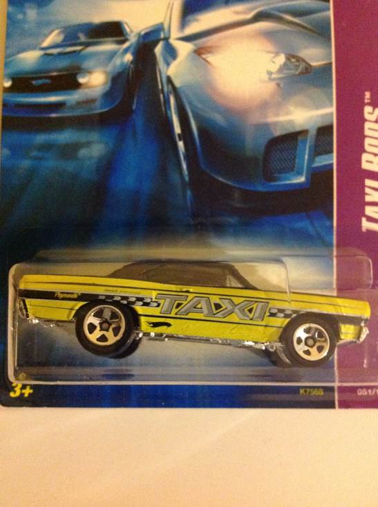 051 - 1970 Plymouth Road runner - Taxi Rods toy car collectible - Main Image 2