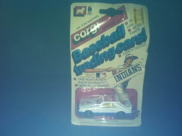 Corgi Cleveland Indians  - Corgi Baseball Trading Cars toy car collectible - Main Image 2