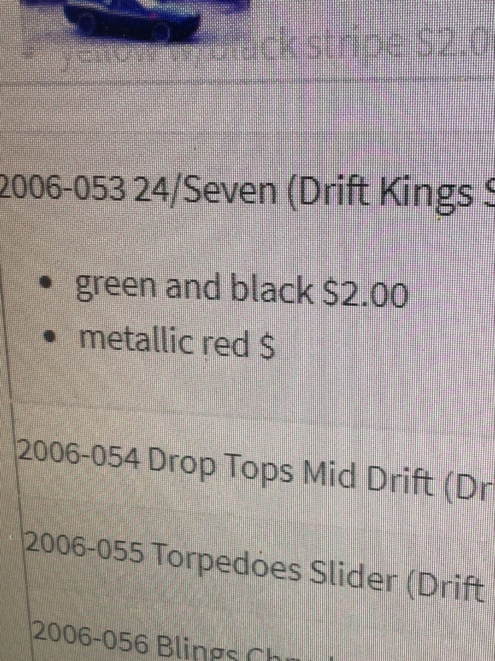 24/Seven - Drift Kings toy car collectible - Main Image 3