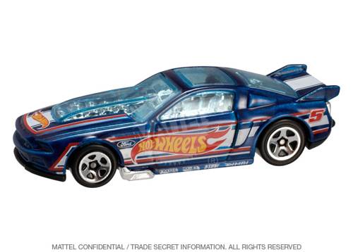 ’13 Ford Mustang - HW Race - 2014 Track Aces toy car collectible - Main Image 1
