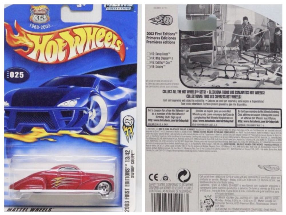 Swoop Coupe - First Editions™️ toy car collectible - Main Image 4