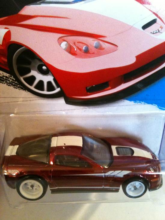 09 Corvette Zr1 - HW Showroom toy car collectible - Main Image 2