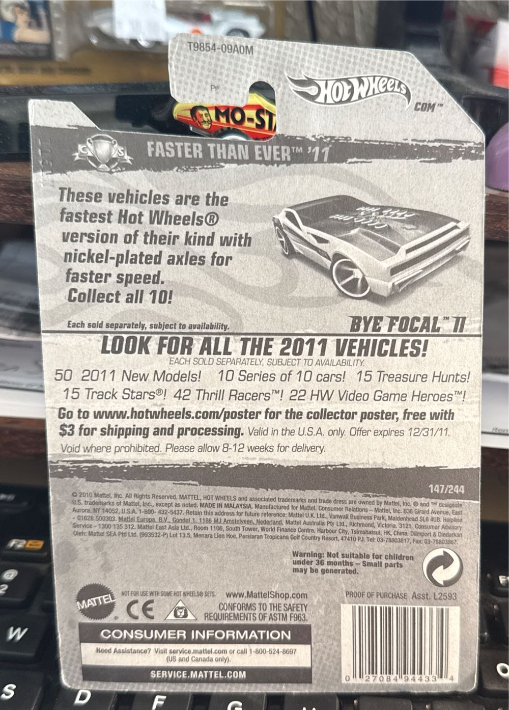 Bye Focal II - Faster Than Ever ’11 toy car collectible - Main Image 3