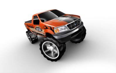 Ford F-150 - Pop Culture General Mills toy car collectible - Main Image 2